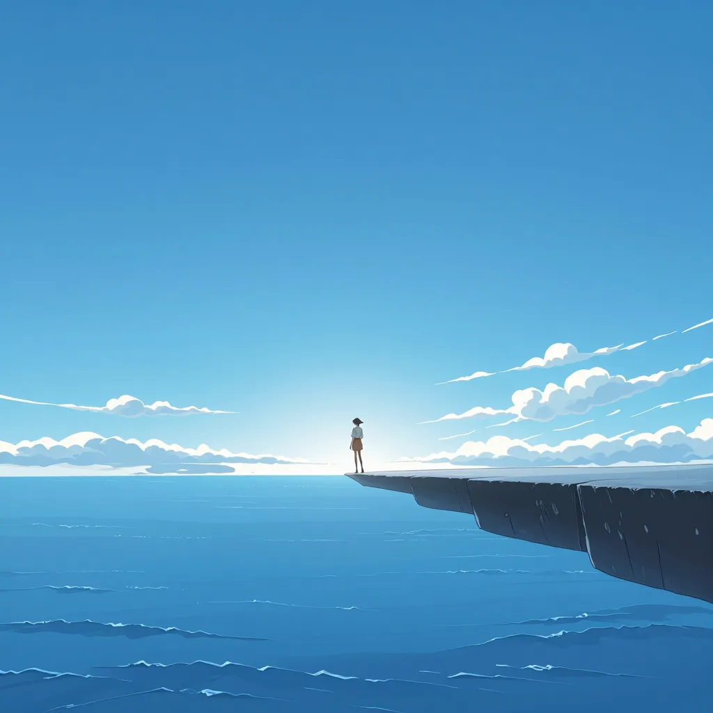 果て 연상 이미지