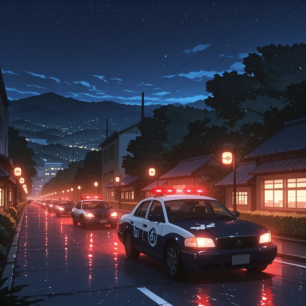パトカー 연상 이미지