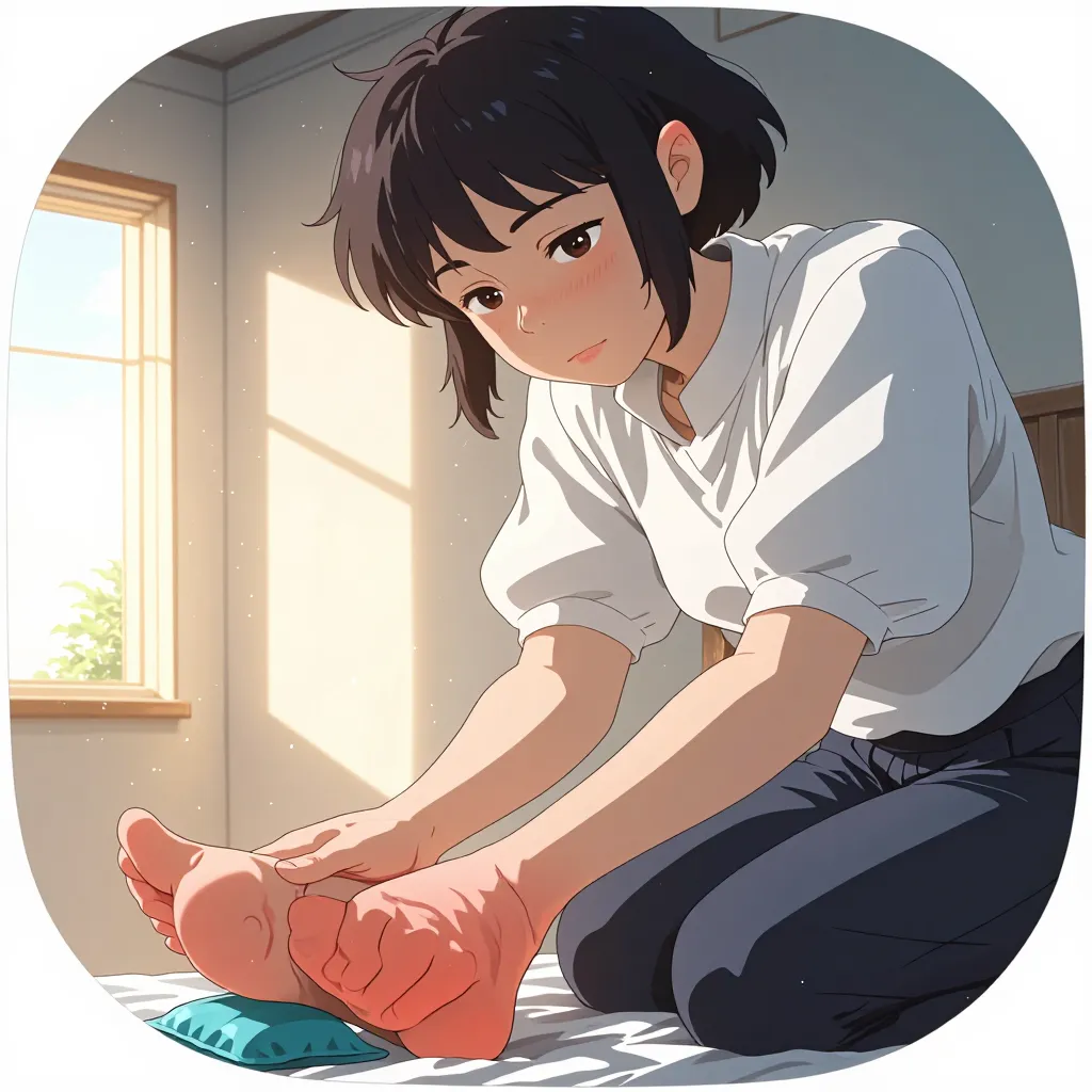 腫れる 연상 이미지