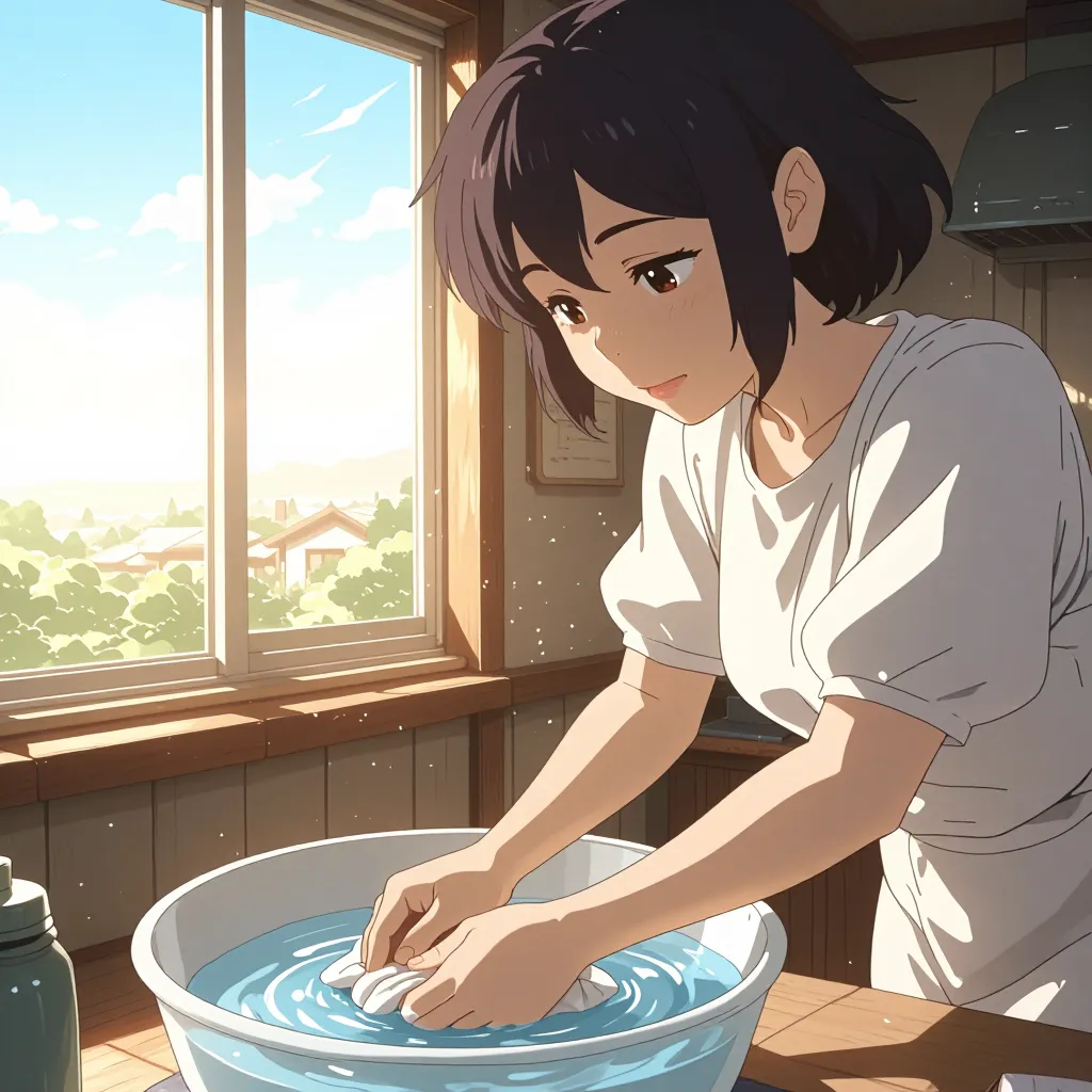 浸す 연상 이미지