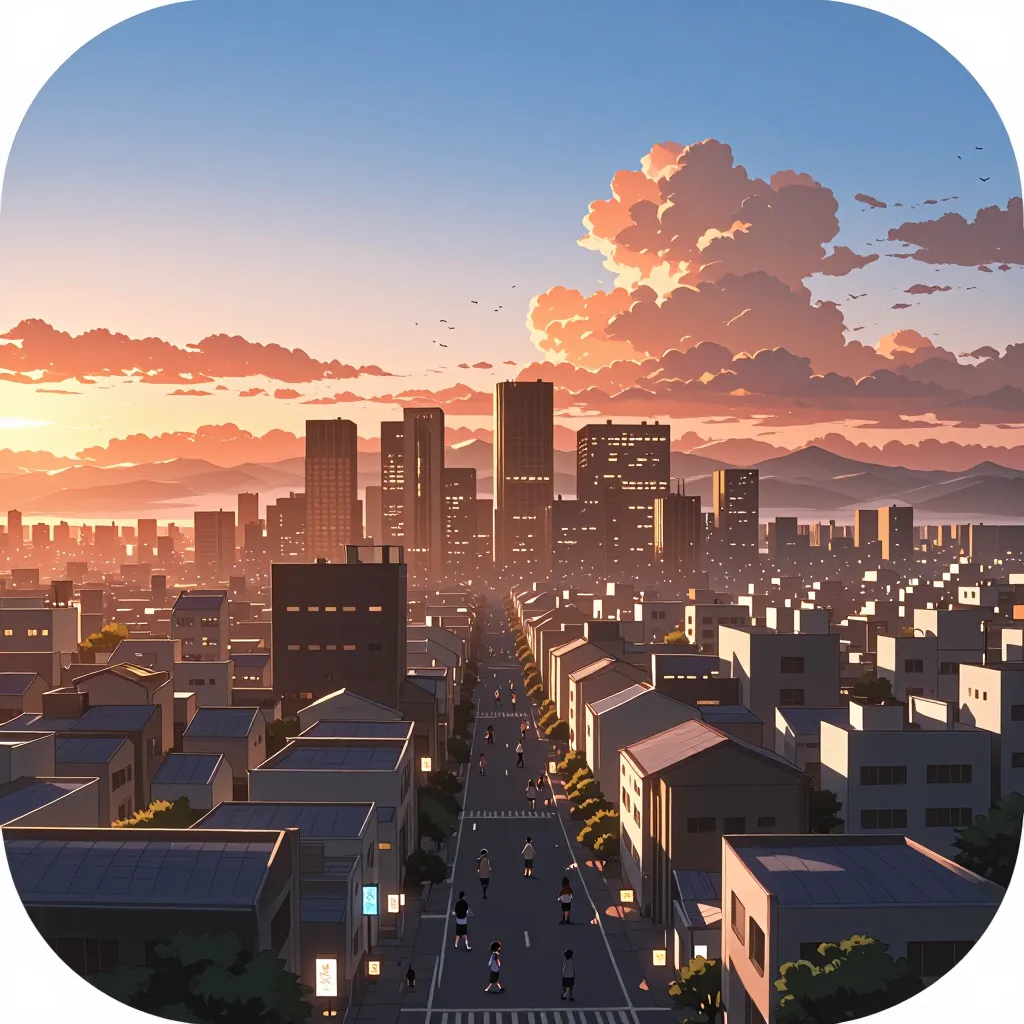 市 연상 이미지