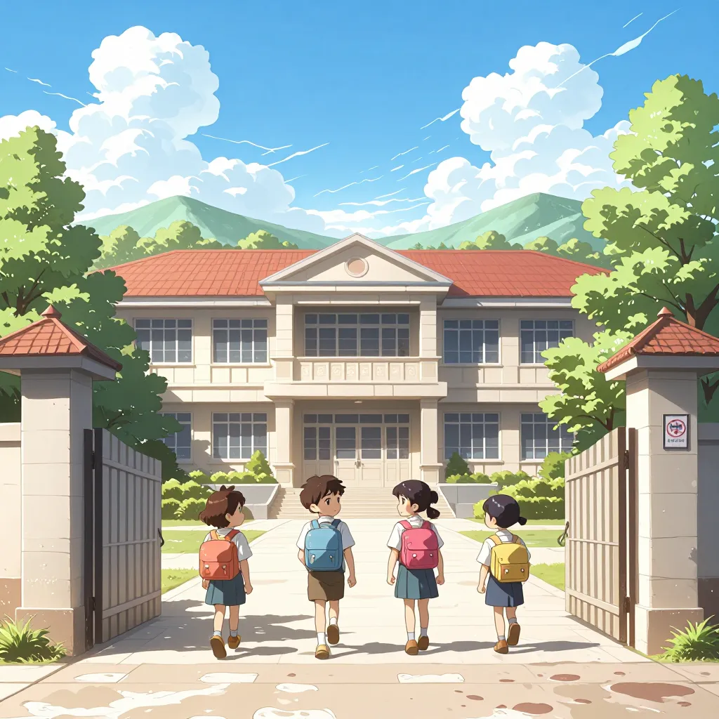 小学校 연상 이미지
