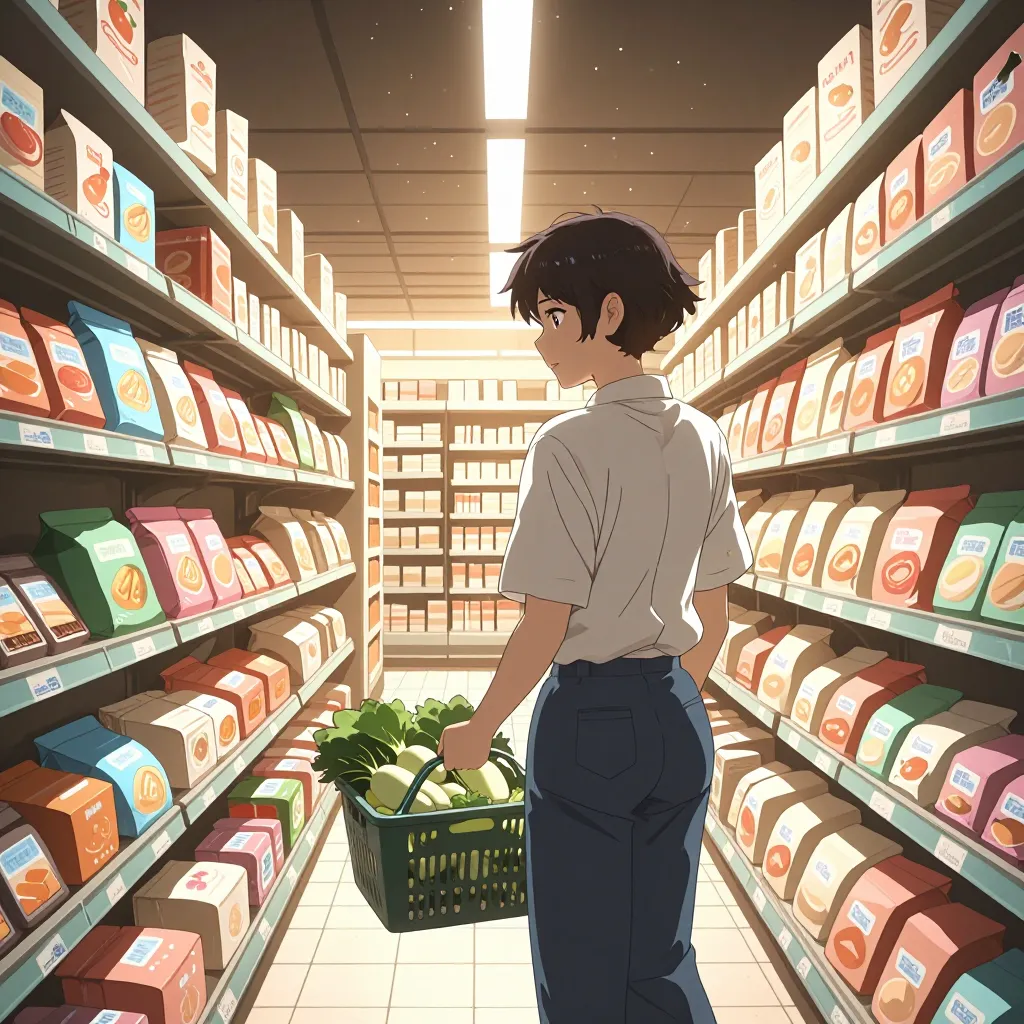 食料品 연상 이미지