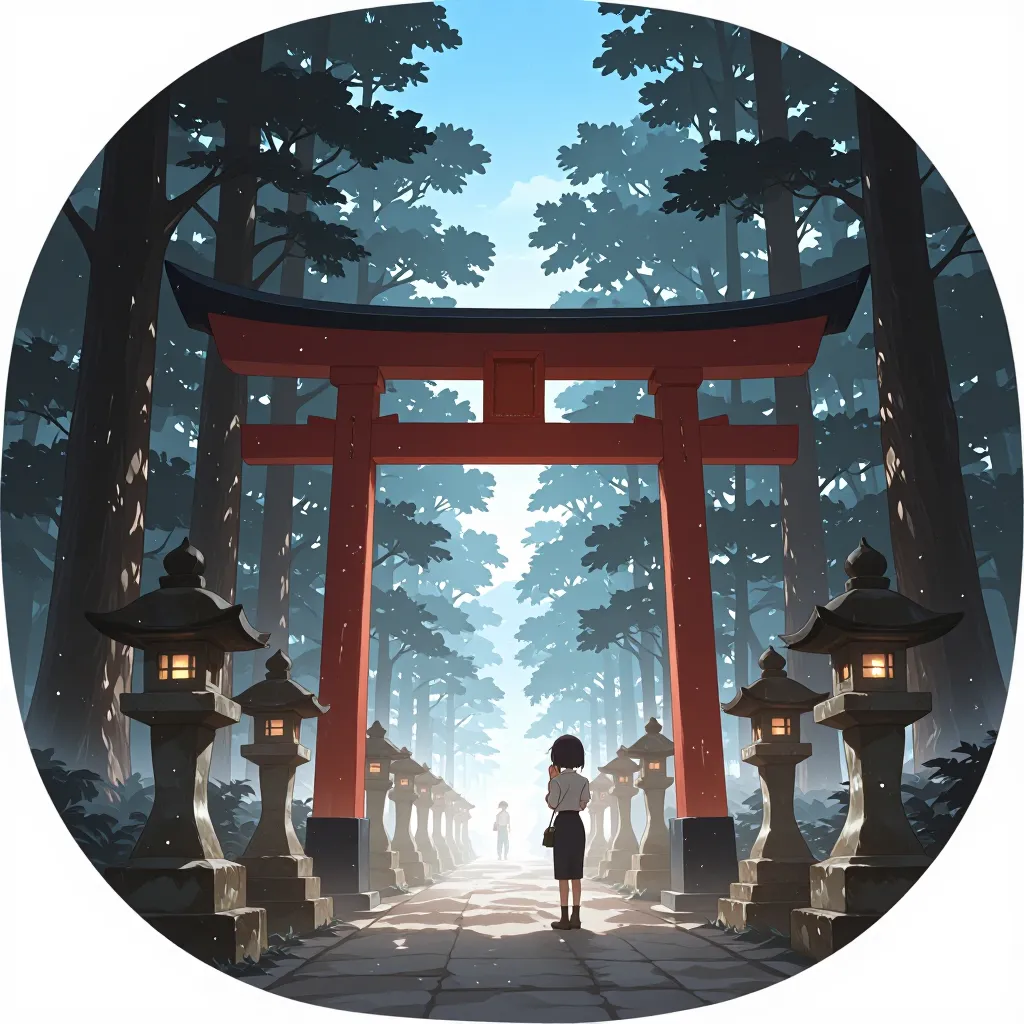 神社 연상 이미지