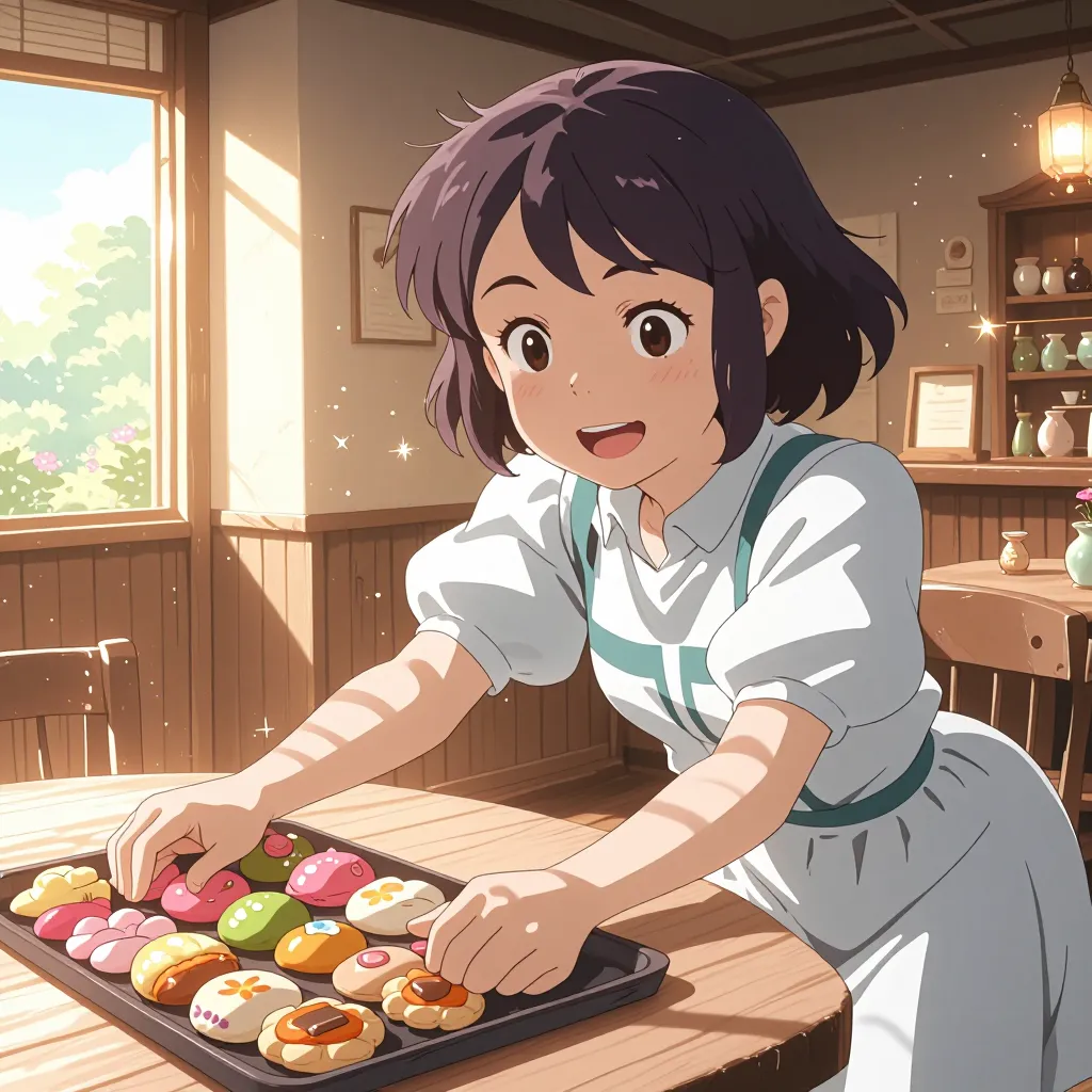 お菓子 연상 이미지